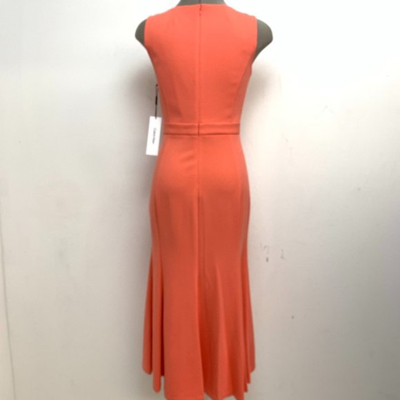 New CALVIN KLEIN PORCELAIN MIDI SHEATH DRESS - Picture 2 of 5